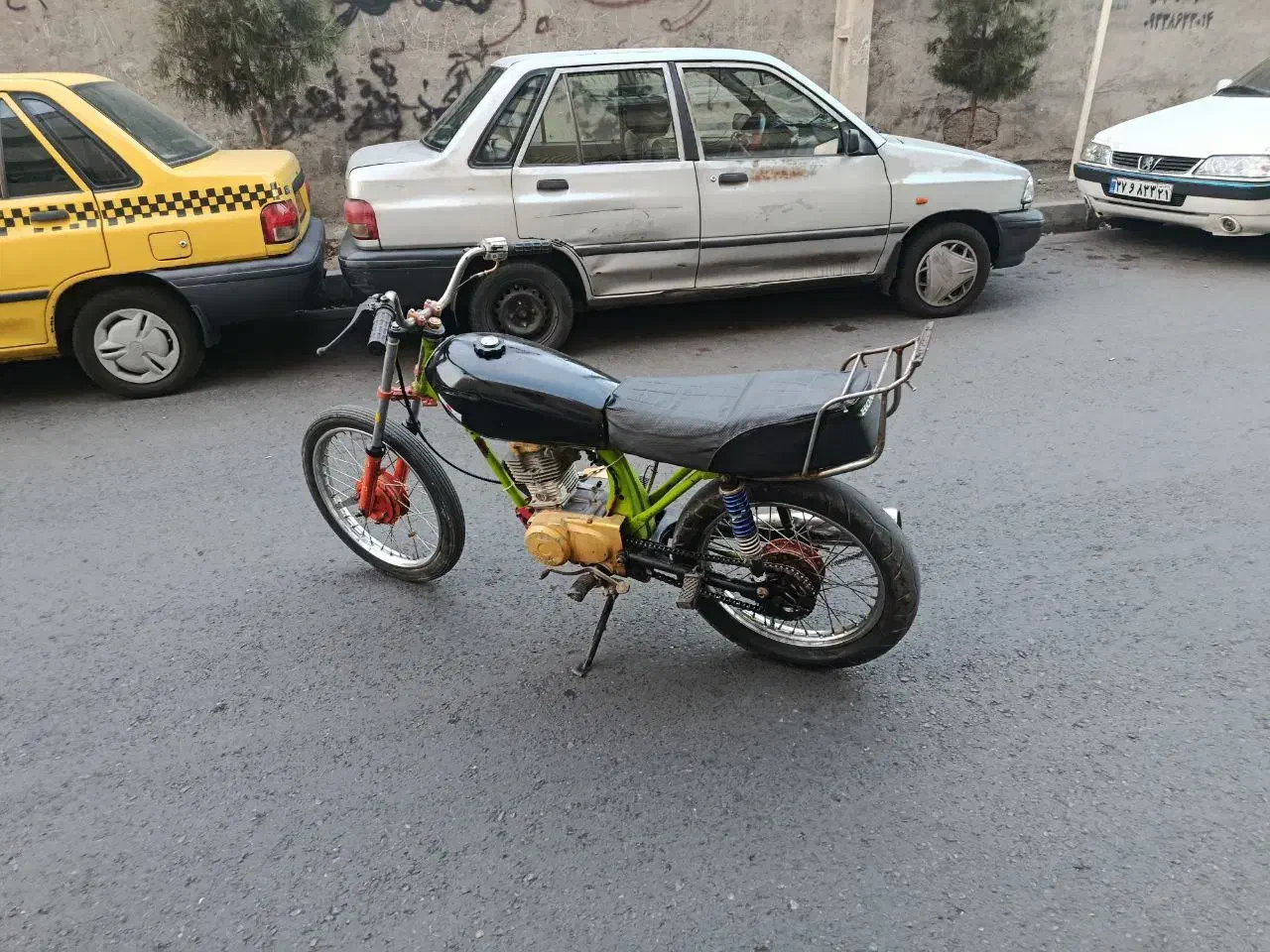 هوندا مزایده تقویت شده|موتورسیکلت|فردیس, شهرک ۱۱۰|دیوار