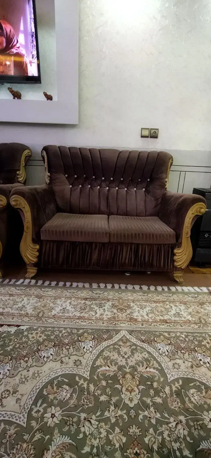 مبل هفت نفره|مبلمان خانگی و میز عسلی|نجفآباد, امیرآباد|دیوار