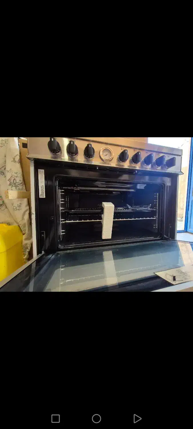 فر گاز اسنوا سیلور|اجاق گاز و لوازم برقی پختوپز|زرقان, |دیوار