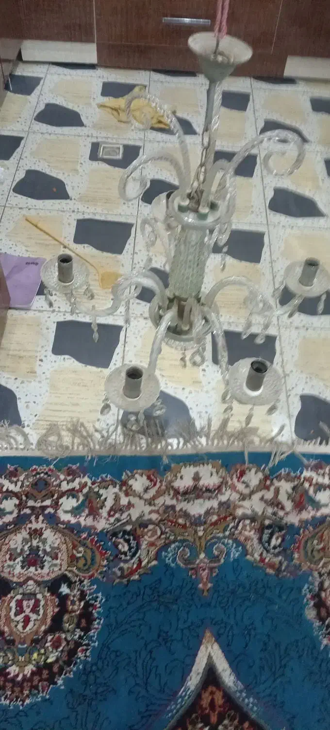 لوستر|لوستر و چراغ آویز|بیرجند, |دیوار