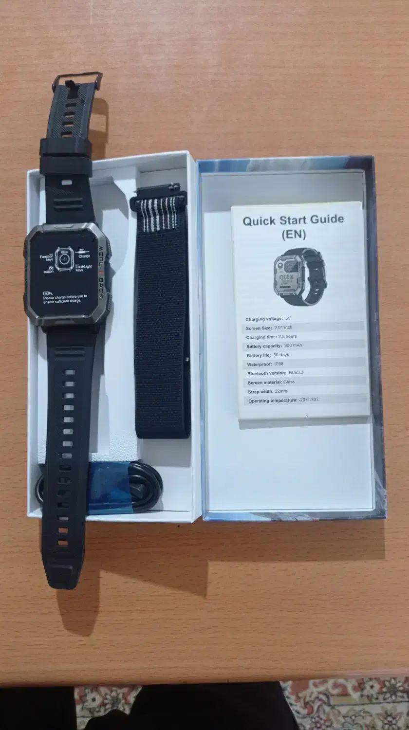 ساعت هوشمند بلک ویو W60|ساعت|کرمان, |دیوار