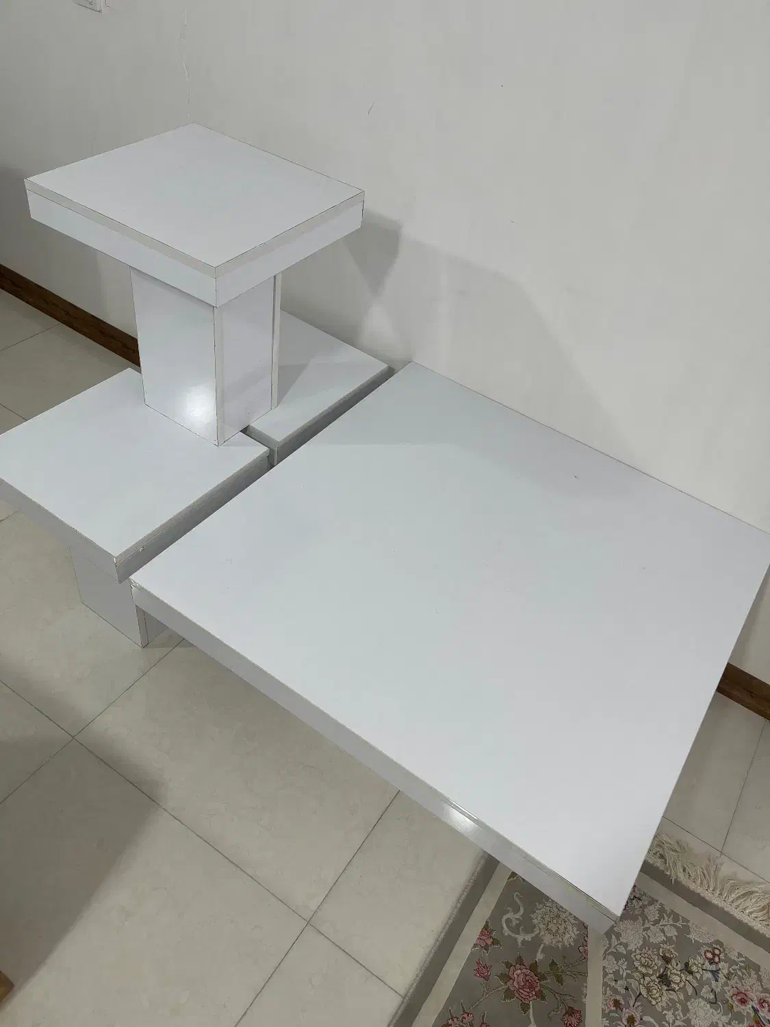 میز تلوزیون و میز جلو مبلی باهم|مبلمان خانگی و میز عسلی|گرگان, |دیوار