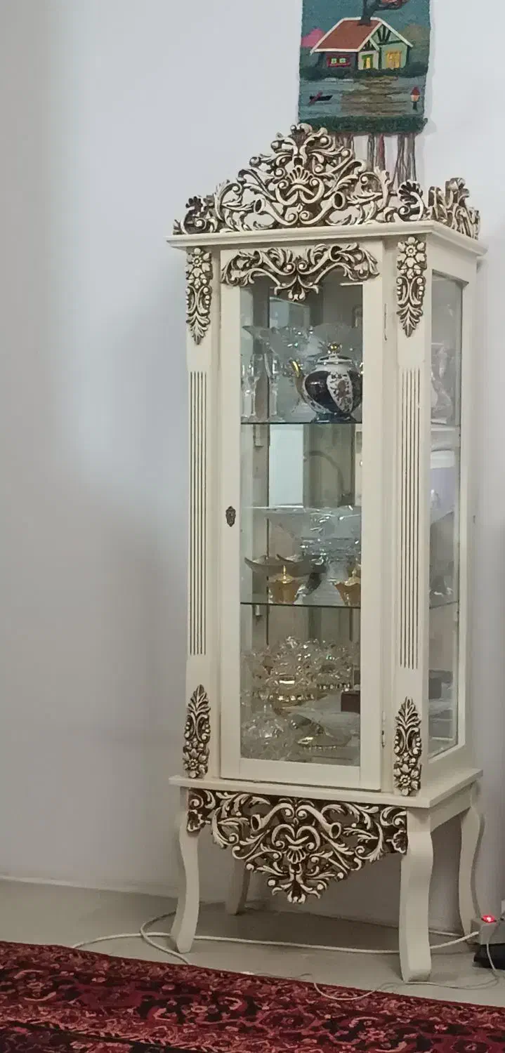 بوفه و پرده|پرده، رانر، رومیزی|هشتگرد, شهرک پارسیان|دیوار