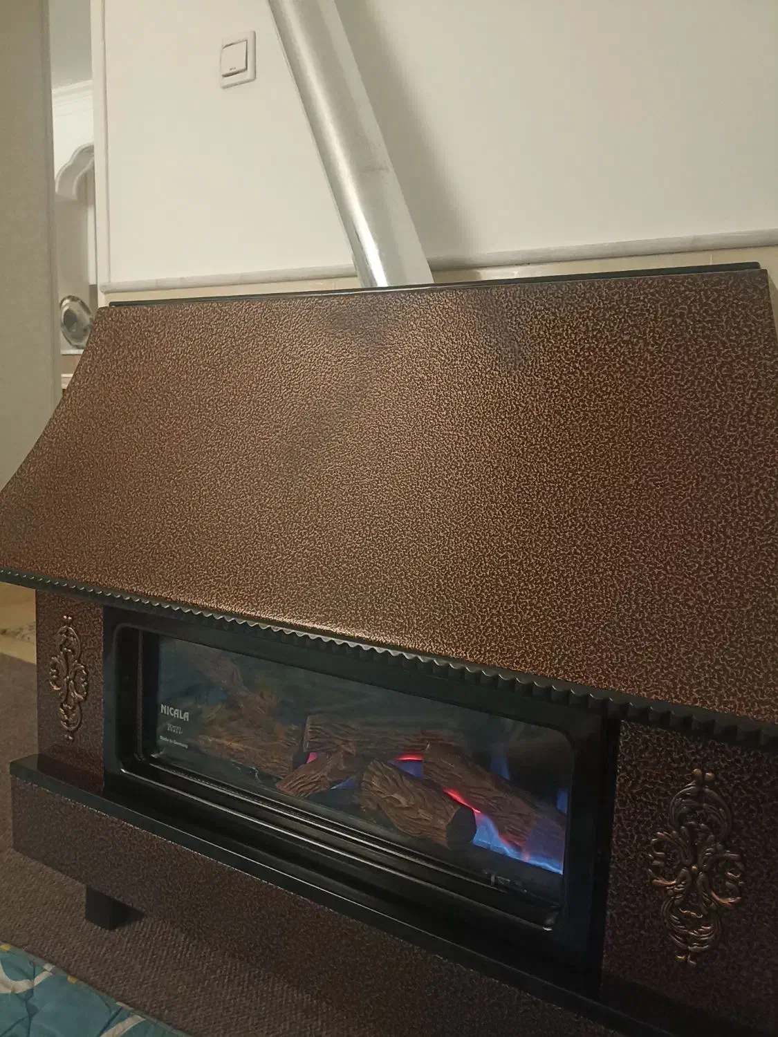 بخاری|بخاری، هیتر، شومینه|مهدی شهر, |دیوار