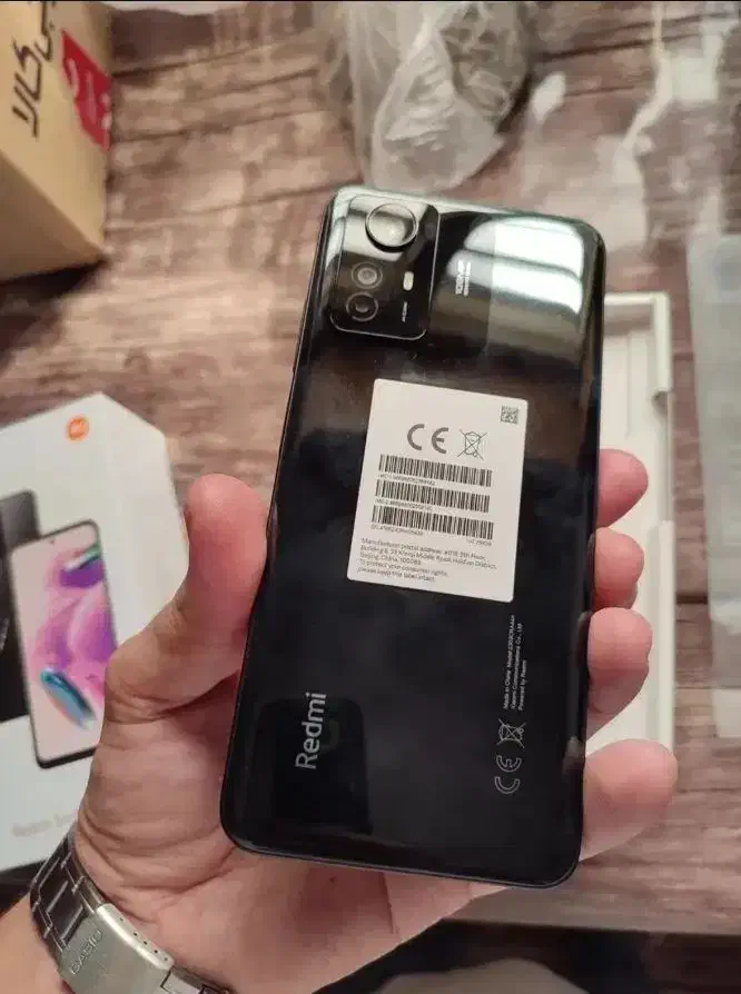 گیگnote 12s /256/|موبایل|آستانه اشرفیه, |دیوار