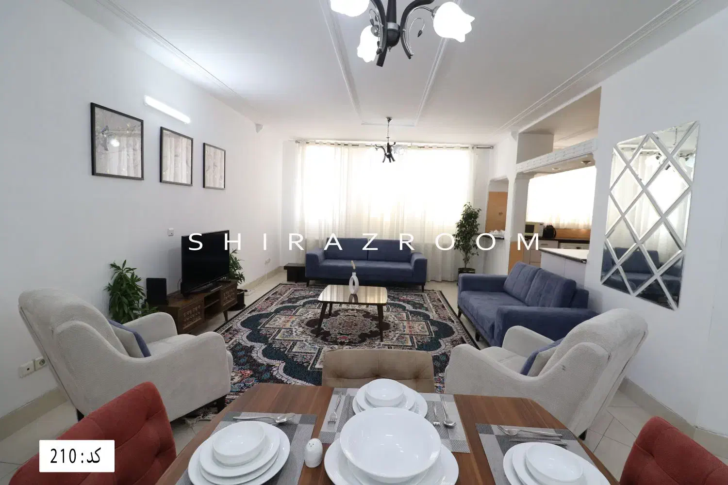 خانه مسافر فول تجهیزات|اجارهٔ کوتاه‌مدت آپارتمان و سوئیت|شیراز, فرهنگ شهر|دیوار