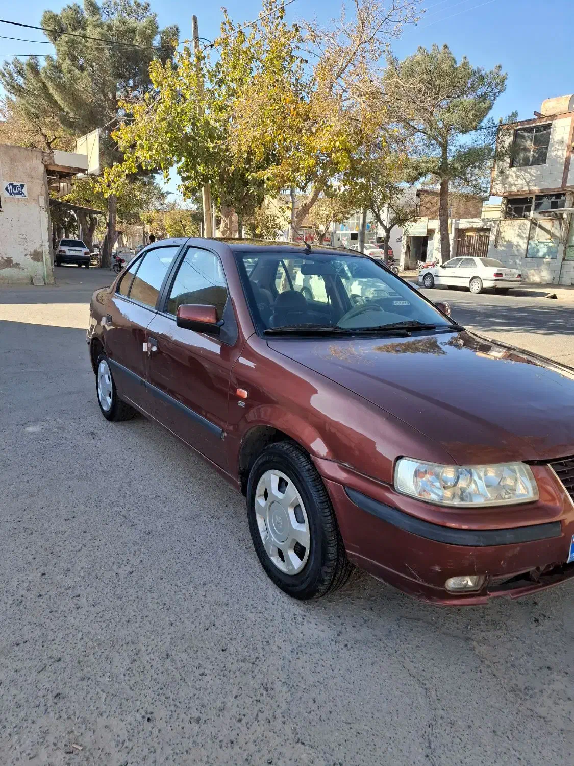 سمند مدل 90 شکلاتی متالیک|خودرو سواری و وانت|کاشمر, |دیوار