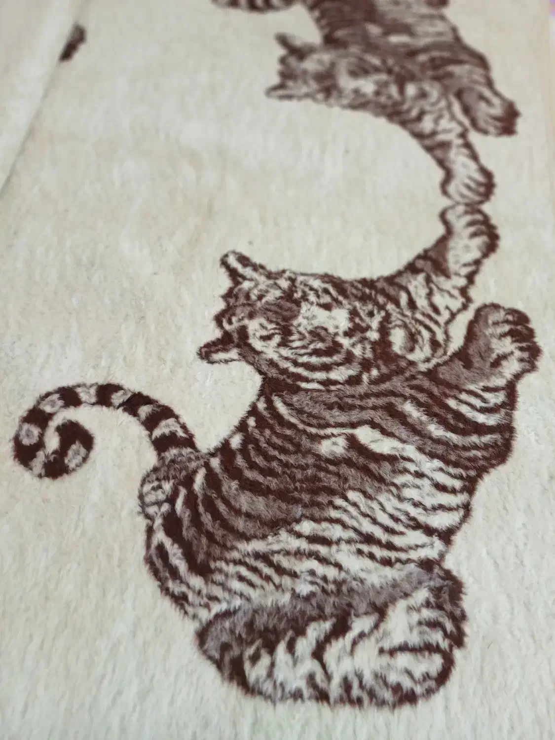 پتو قدیمی  پلنگی|فرش|مشهد, سرافرازان|دیوار