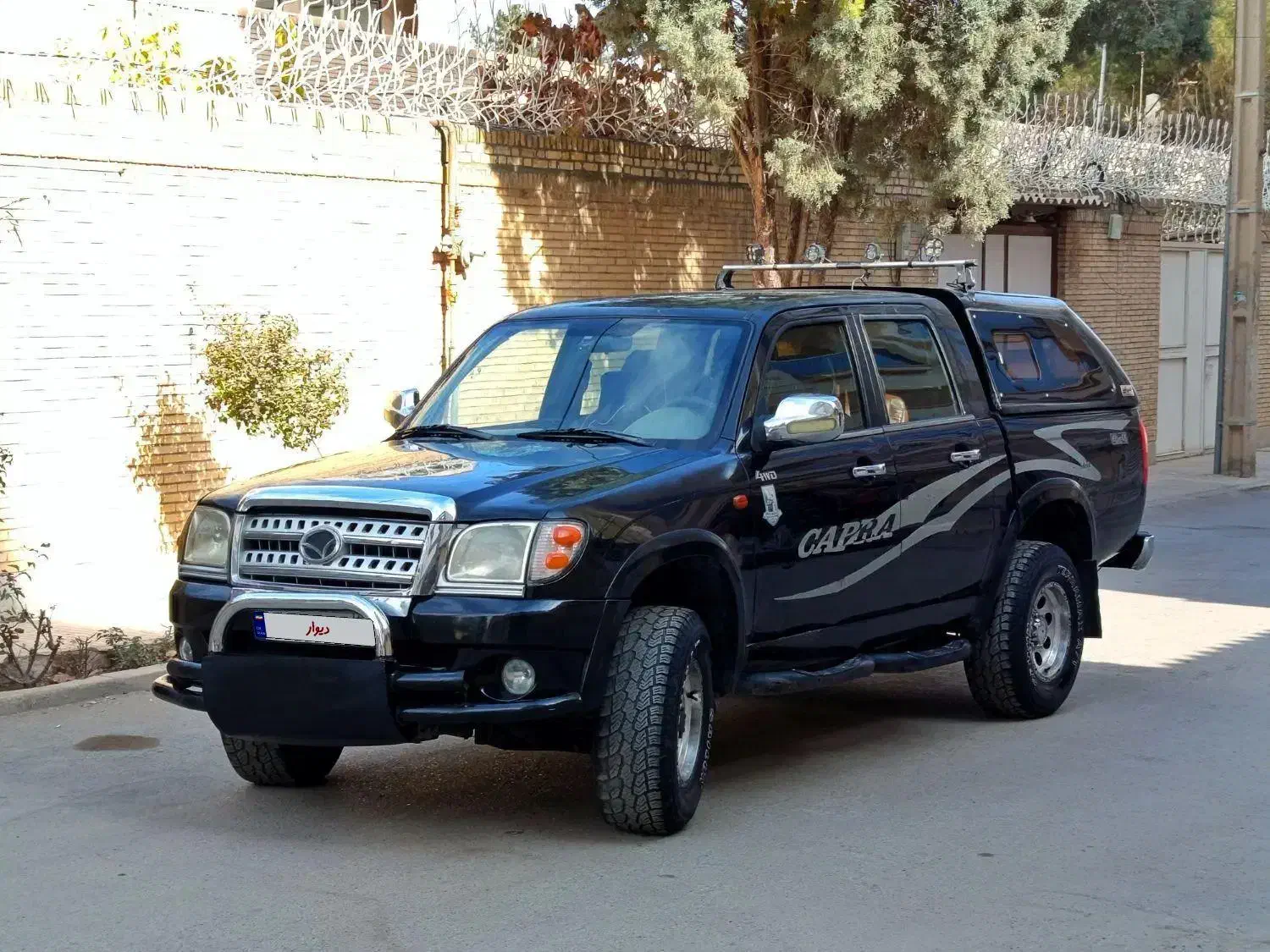 کاپرا ۹۰ دوکابین دو دیفرانسیل با اتاقک پشت|خودرو سواری و وانت|اصفهان, نقش جهان|دیوار