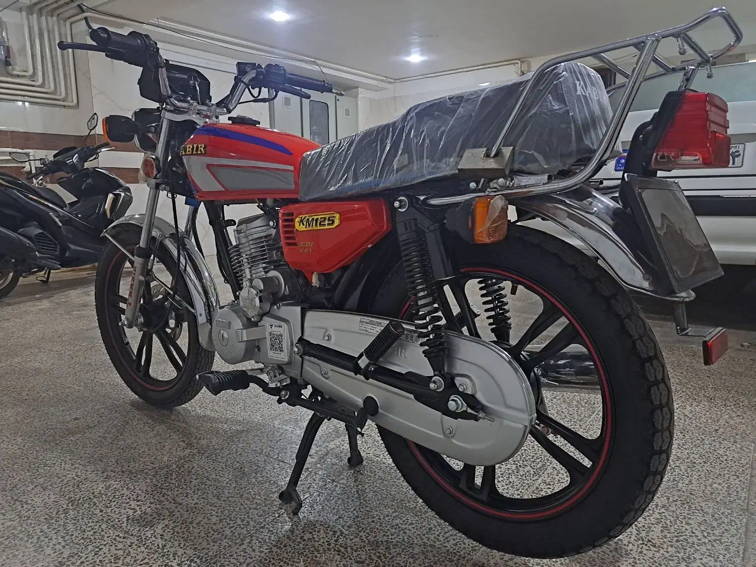 کبیر ۱۲۵ فول|موتورسیکلت|شوشتر, |دیوار