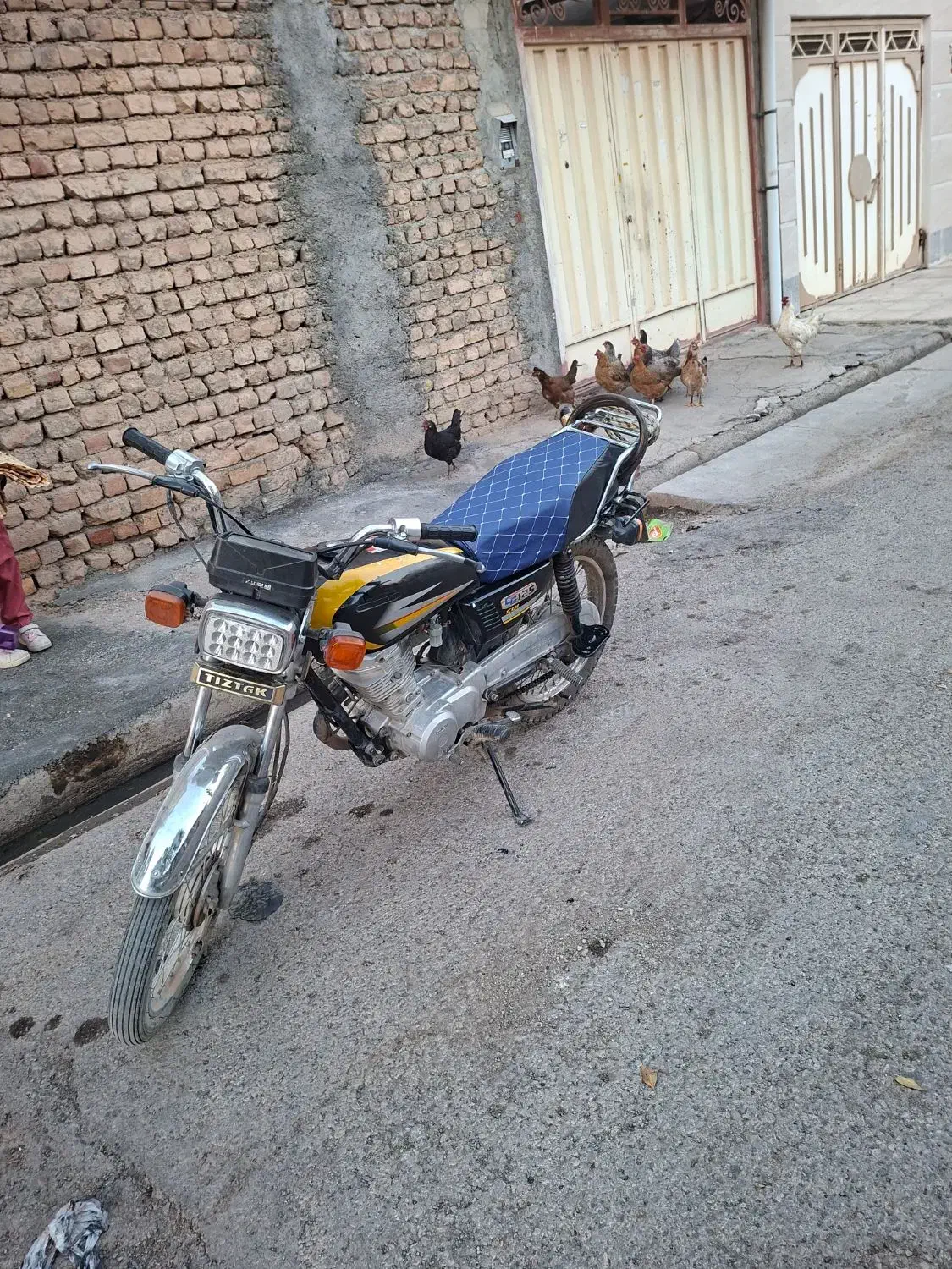 موتورسیکلت ۱۲۵ تیزتک|موتورسیکلت|کوهدشت, |دیوار