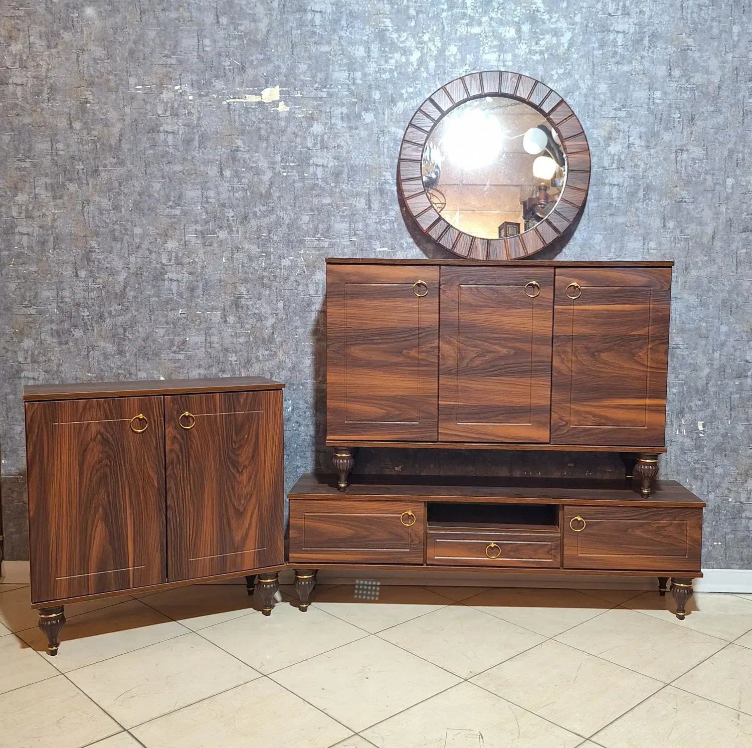 جاکفشی مدل حصیری و شکاری|جاکفشی، کمد، دراور|اسلامشهر, شهرک سعیدیه|دیوار