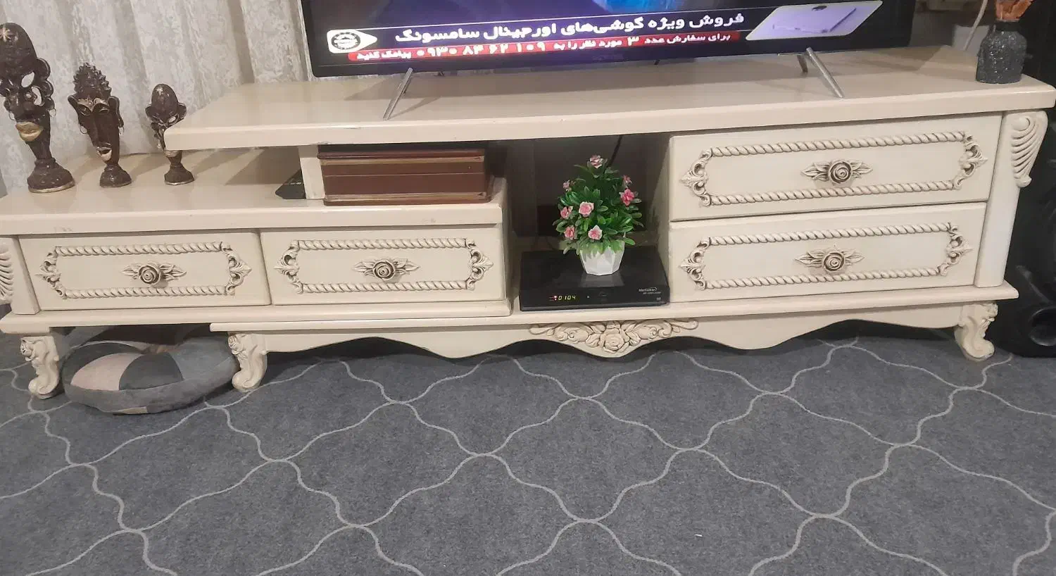 ست بوفه زیر تلوزیون جا کفشی|بوفه، ویترین، کنسول|گرگان, |دیوار