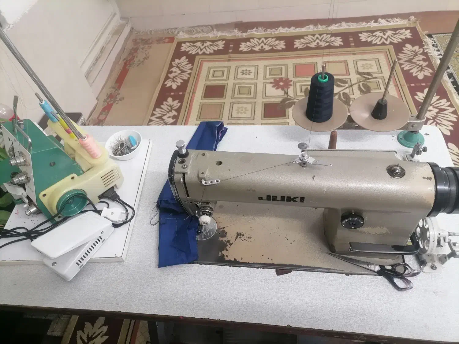 چرخ صنعتی ژوکی|چرخ خیاطی و ریسندگی|یزد, |دیوار