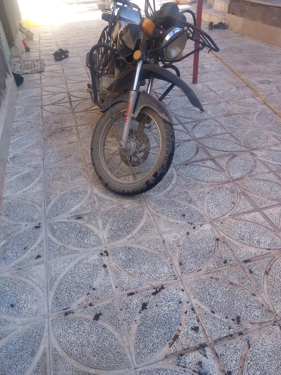 موتوراحسانشکاریمدل۹۳مدارککامل۲۰۰سیسیسالم|موتورسیکلت|زبرخان, |دیوار