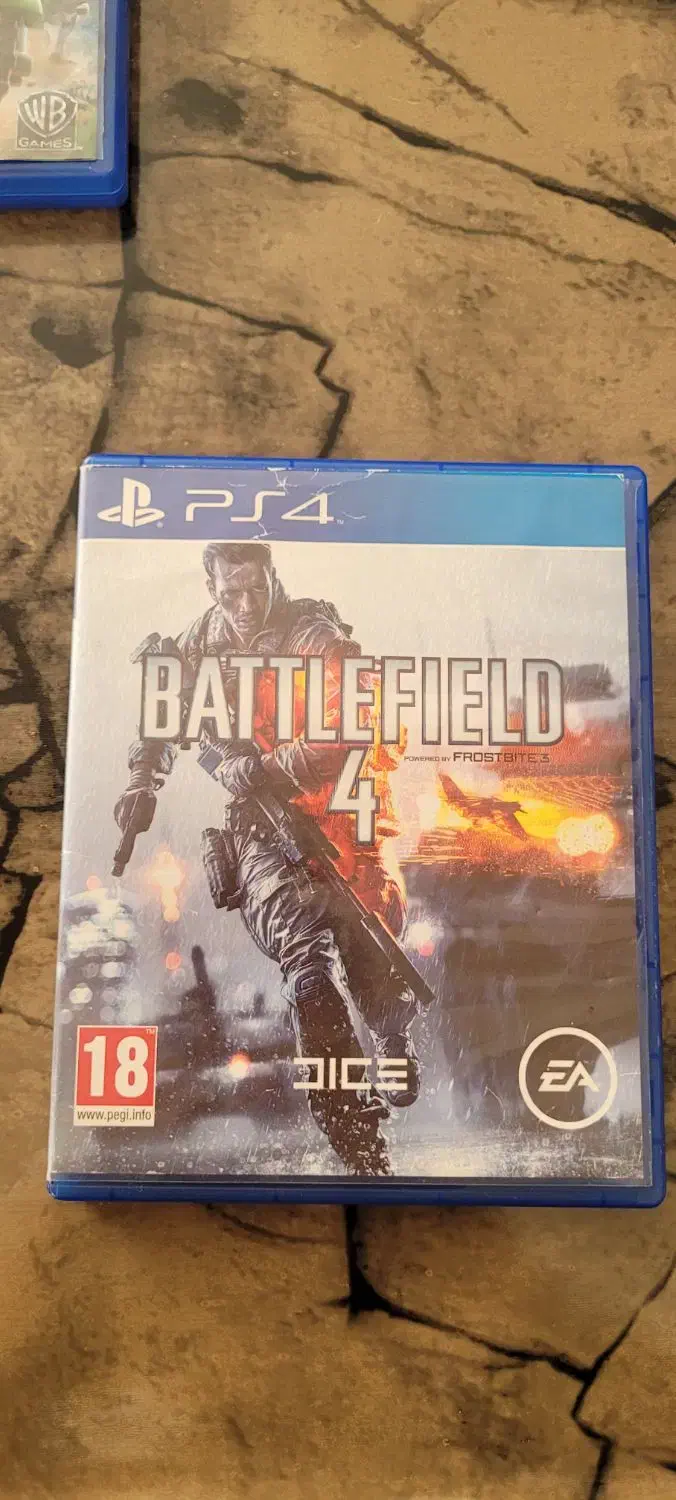 دیسک پی اس فور آنچرارتد بتلفیلد ۴ لوگو ژوراستیک|کنسول، بازی ویدئویی و آنلاین|اسلام‌‌آباد غرب, |دیوار