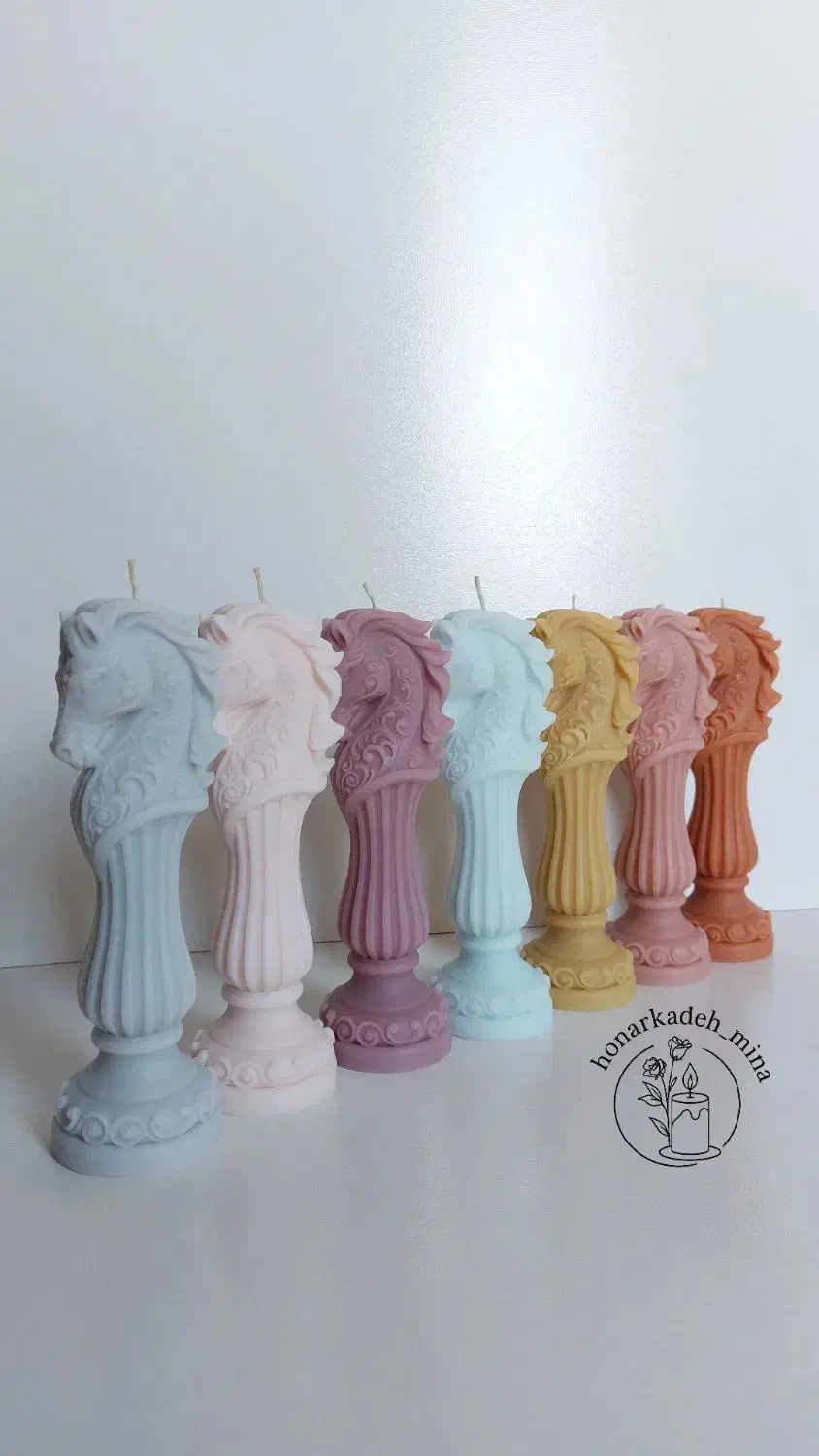 شمع قلمی اسب|صنایع دستی و سایر لوازم تزئینی|بندرعباس, |دیوار