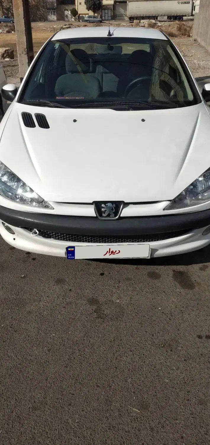 ۲۰۶ اس دی وی هشت  بدون رنگ|خودرو سواری و وانت|میاندوآب, |دیوار