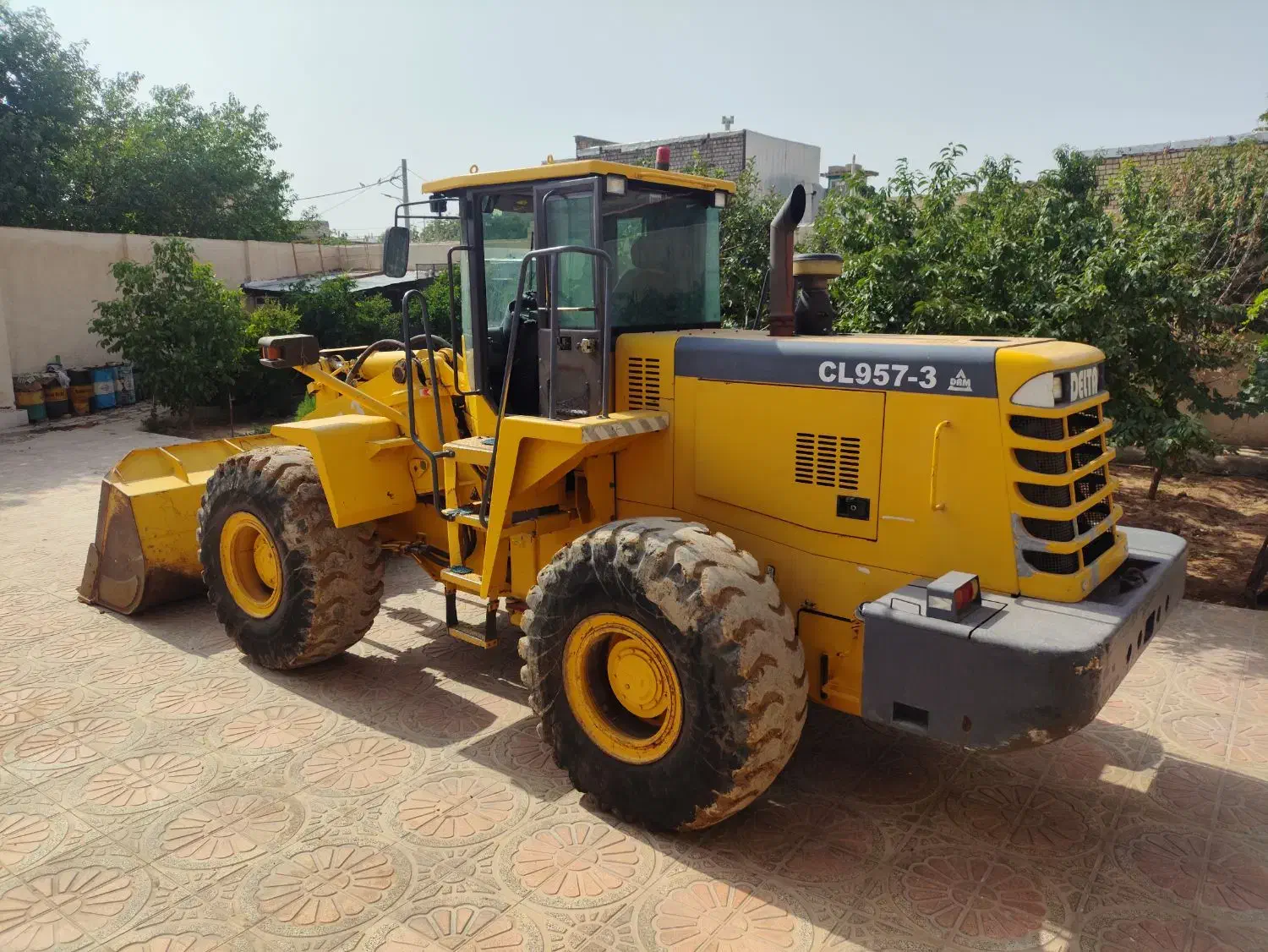 لودر دلتا 957|خودرو سنگین|ابریشم, |دیوار