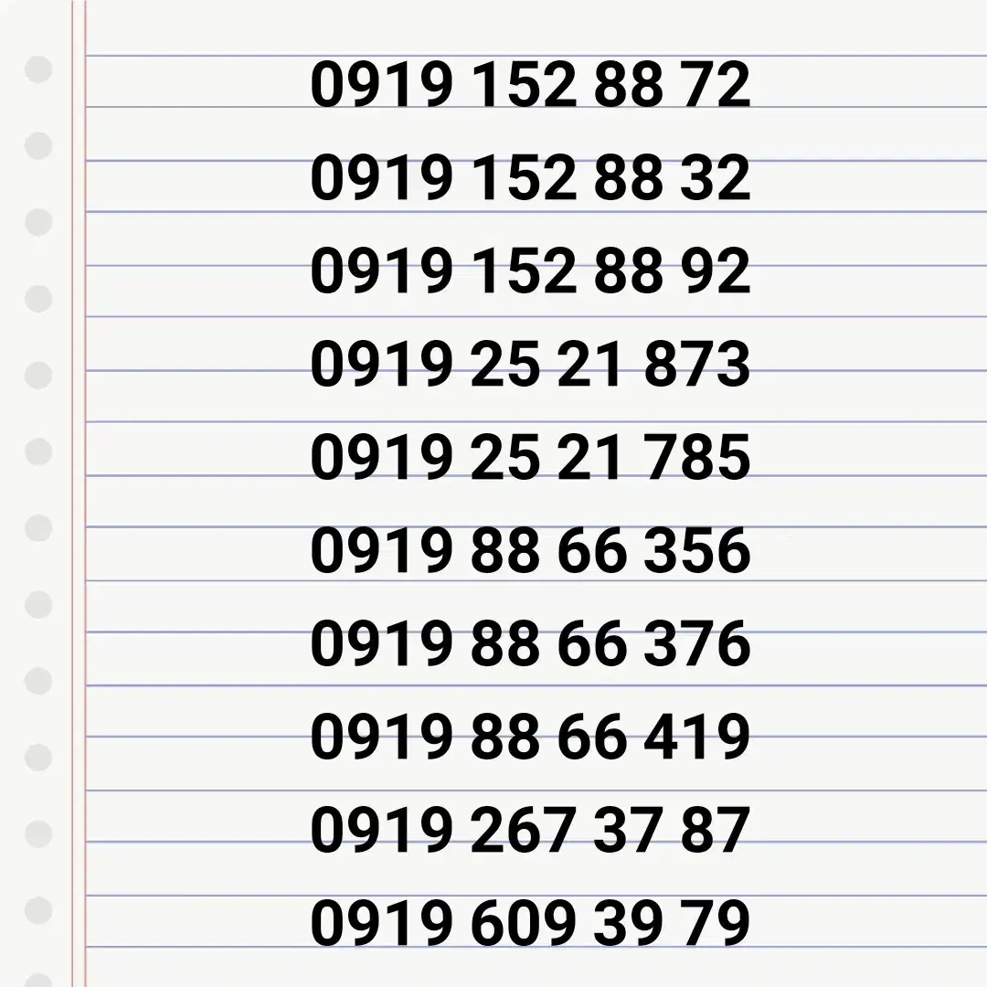 0919.609.39.79|سیم‌کارت|قم, عمار یاسر|دیوار