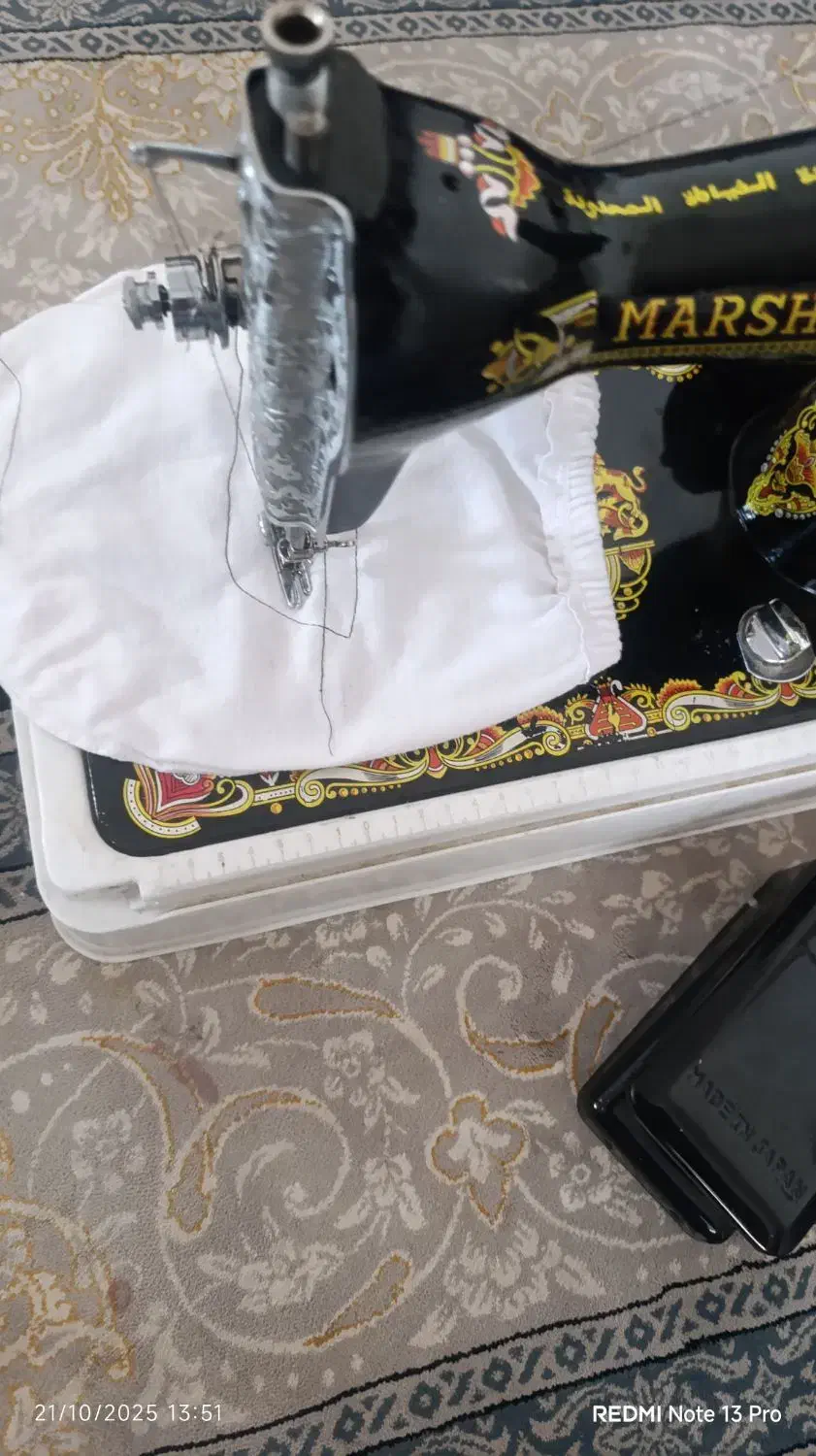 چرخ خیاطی در حد برقی|چرخ خیاطی و ریسندگی|گرمسار, |دیوار