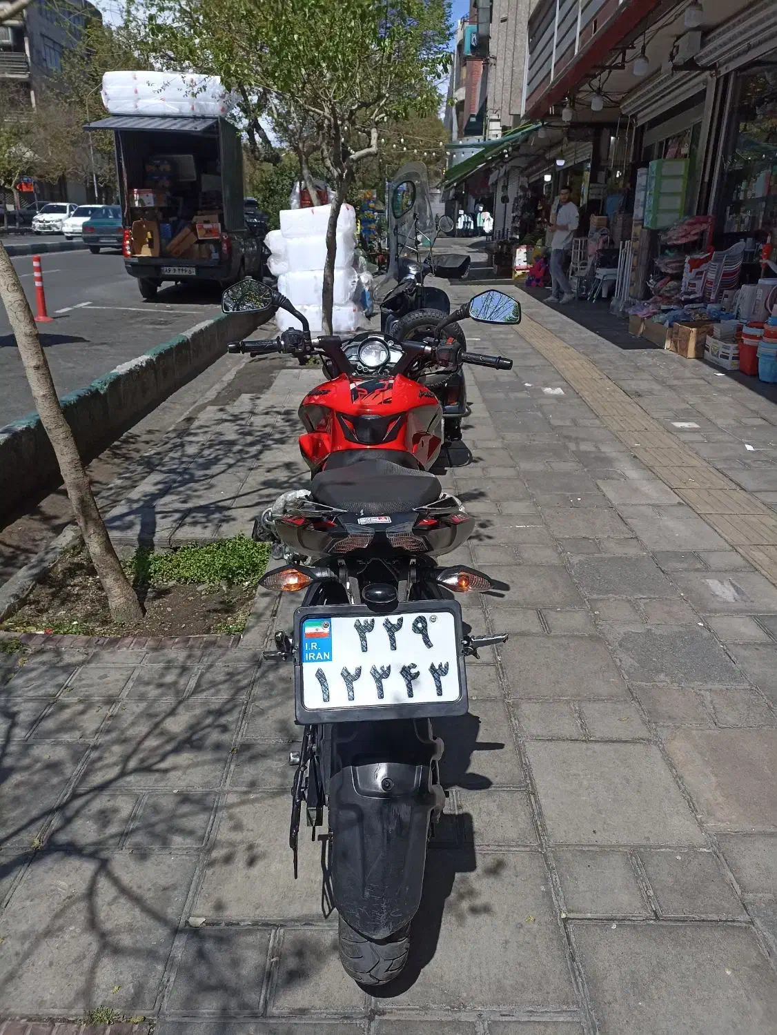 ns 160|موتورسیکلت|تهران, فاطمی|دیوار