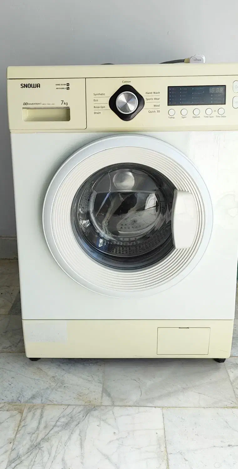 ماشین لباسشویی اسنوا 7 کیلو|ماشین لباسشویی و خشک‌کن لباس|کرج, برغان|دیوار