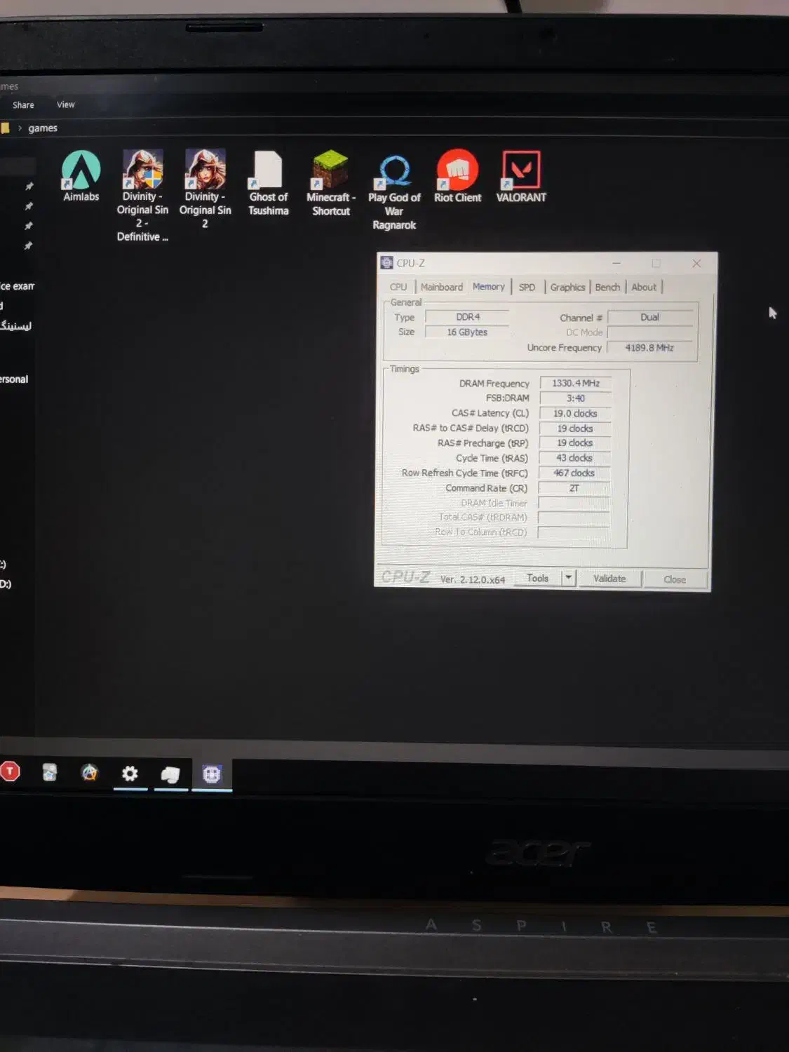 لپتاپ i5 10300h GTX 1650ti|رایانه همراه|آق قلا, |دیوار