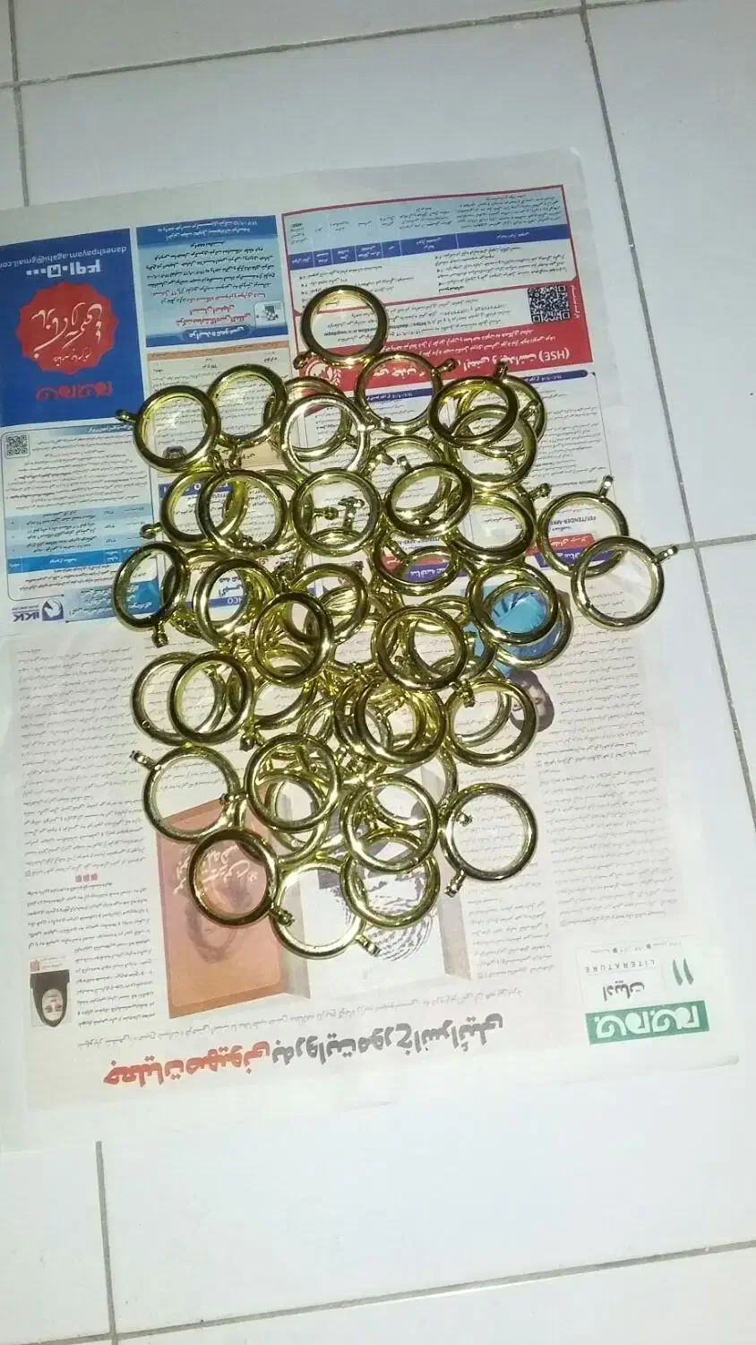 میل پرده و حلقه و گیره|پرده، رانر، رومیزی|رشت, کاکتوس|دیوار