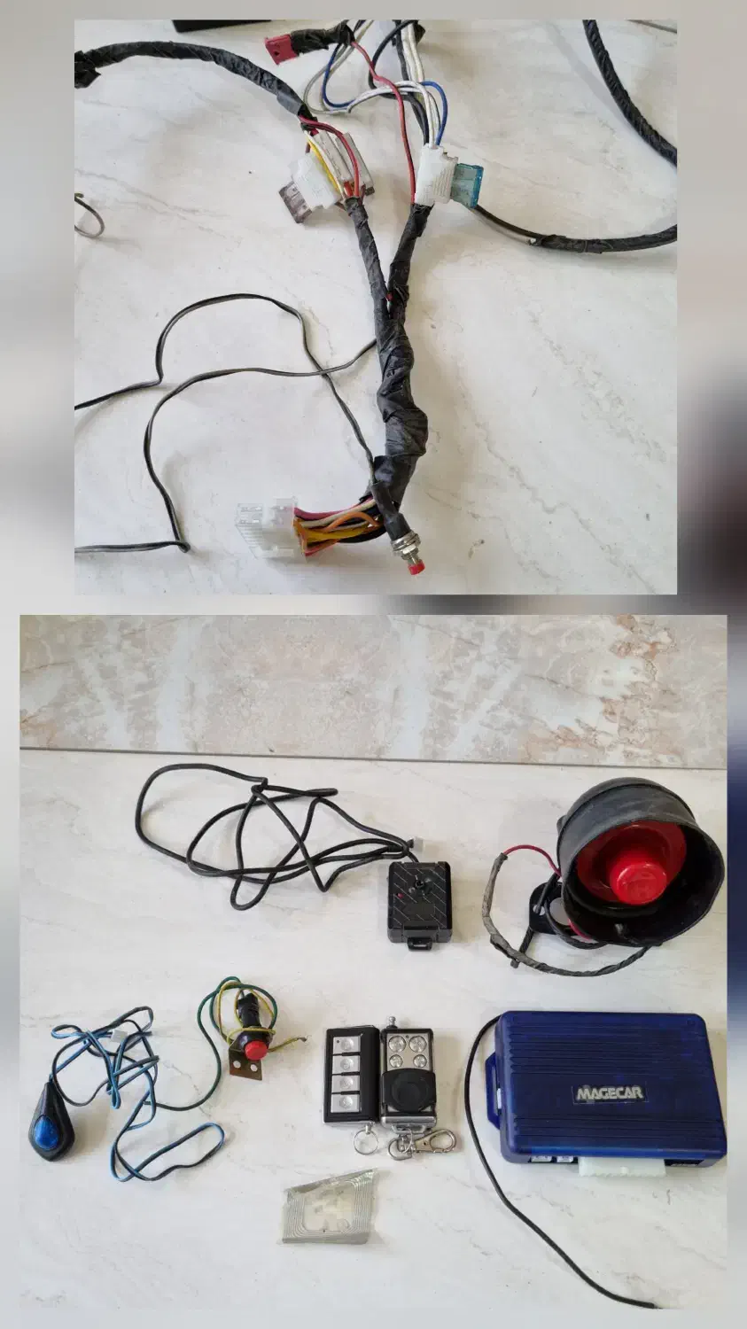 یدکی سمند-405وپارس-پیکان-206 دزدگیرزنون اسپورت|قطعات یدکی و لوازم جانبی|تهران, گلستان (شهرک راه آهن)|دیوار