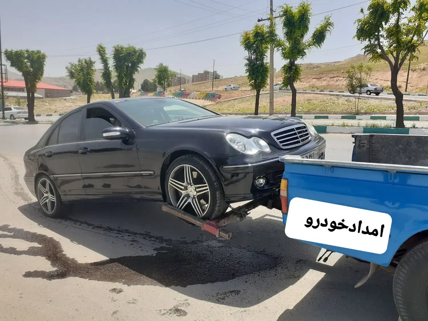 امدادخودرو یدک کش چرخگیر جرثقیل خودروبر شبانه روزی|خدمات حمل و نقل|کرمانشاه, |دیوار