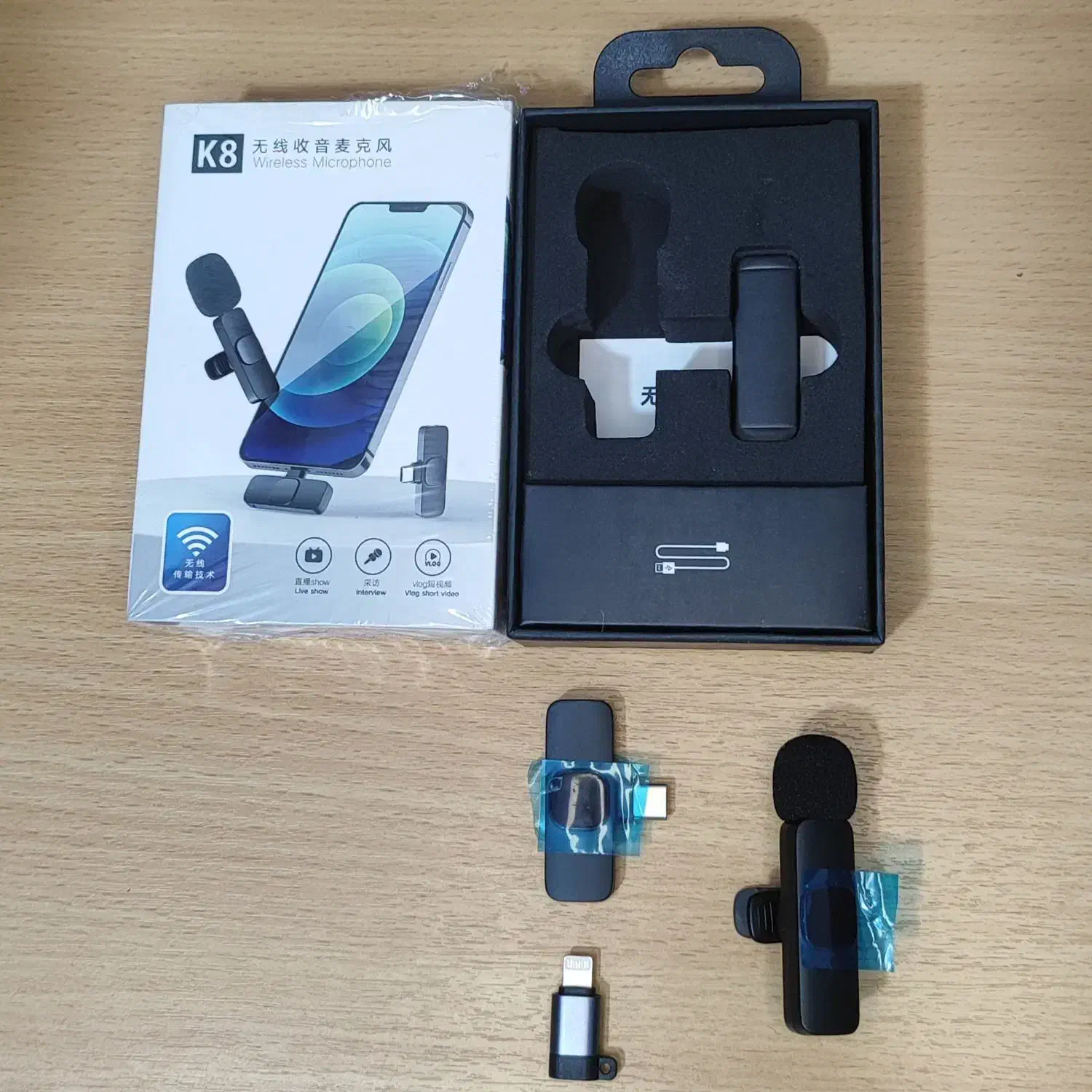 میکروفن یقه ای بیسیم مدلk8 و k9 رومیزی ایرپاد ...|لوازم جانبی موبایل و تبلت|تهران, مینای شمالی (مخبر)|دیوار