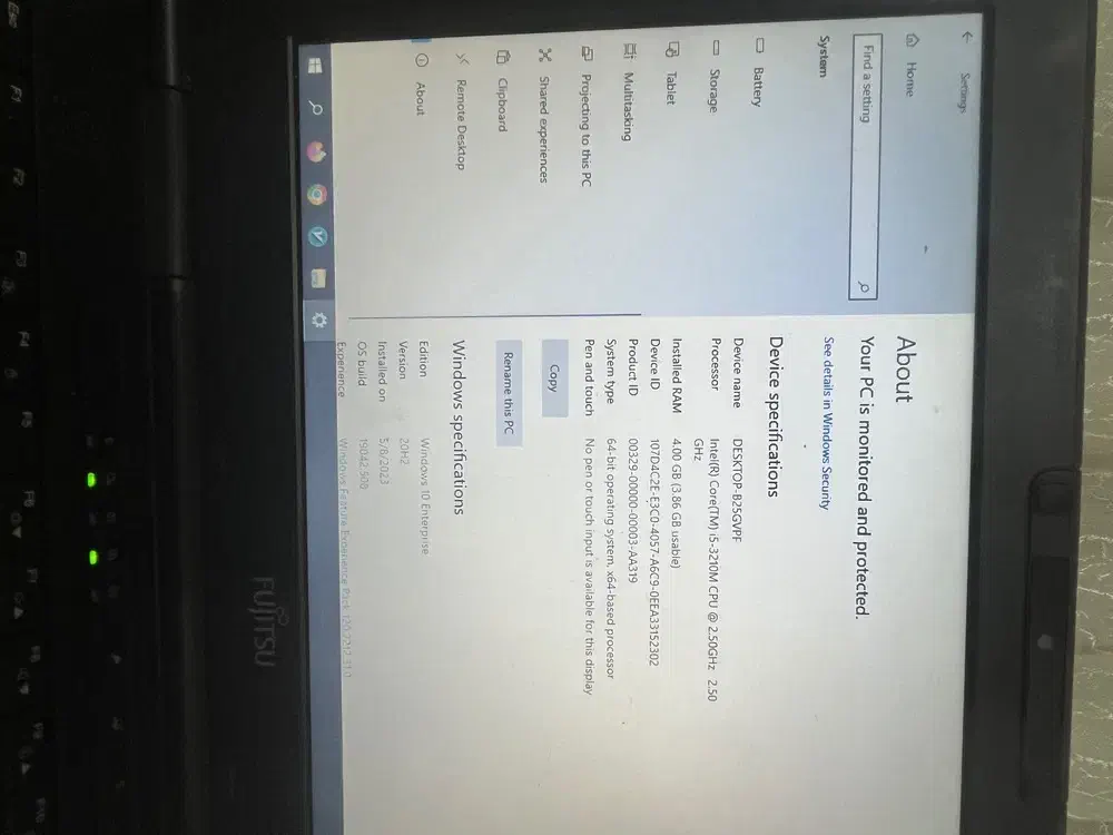 لپتاپ Fujitsu نسل ۳|رایانه همراه|مشهد, وحید|دیوار