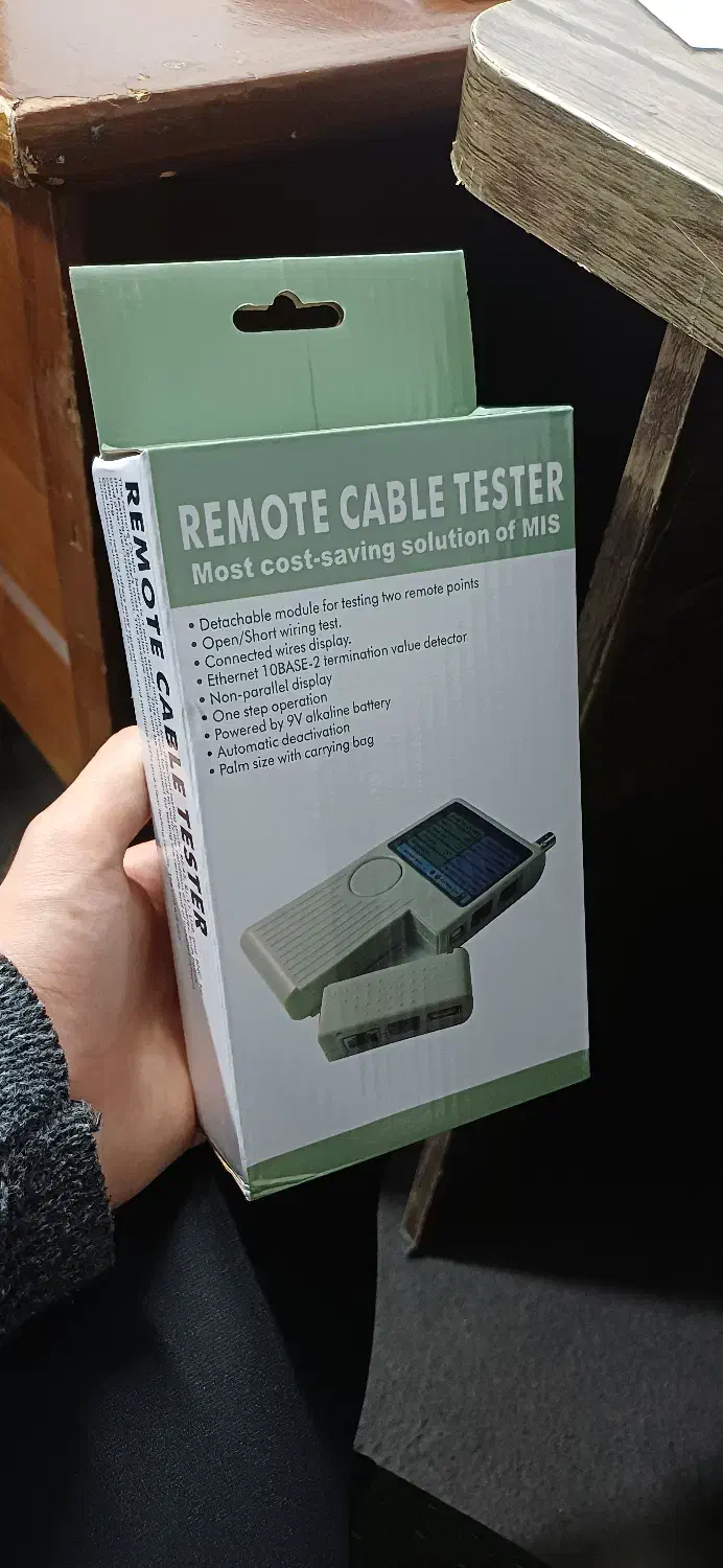 تستر کابل چندکاره و دقیق|دوربین مداربسته|قم, آلوچو|دیوار