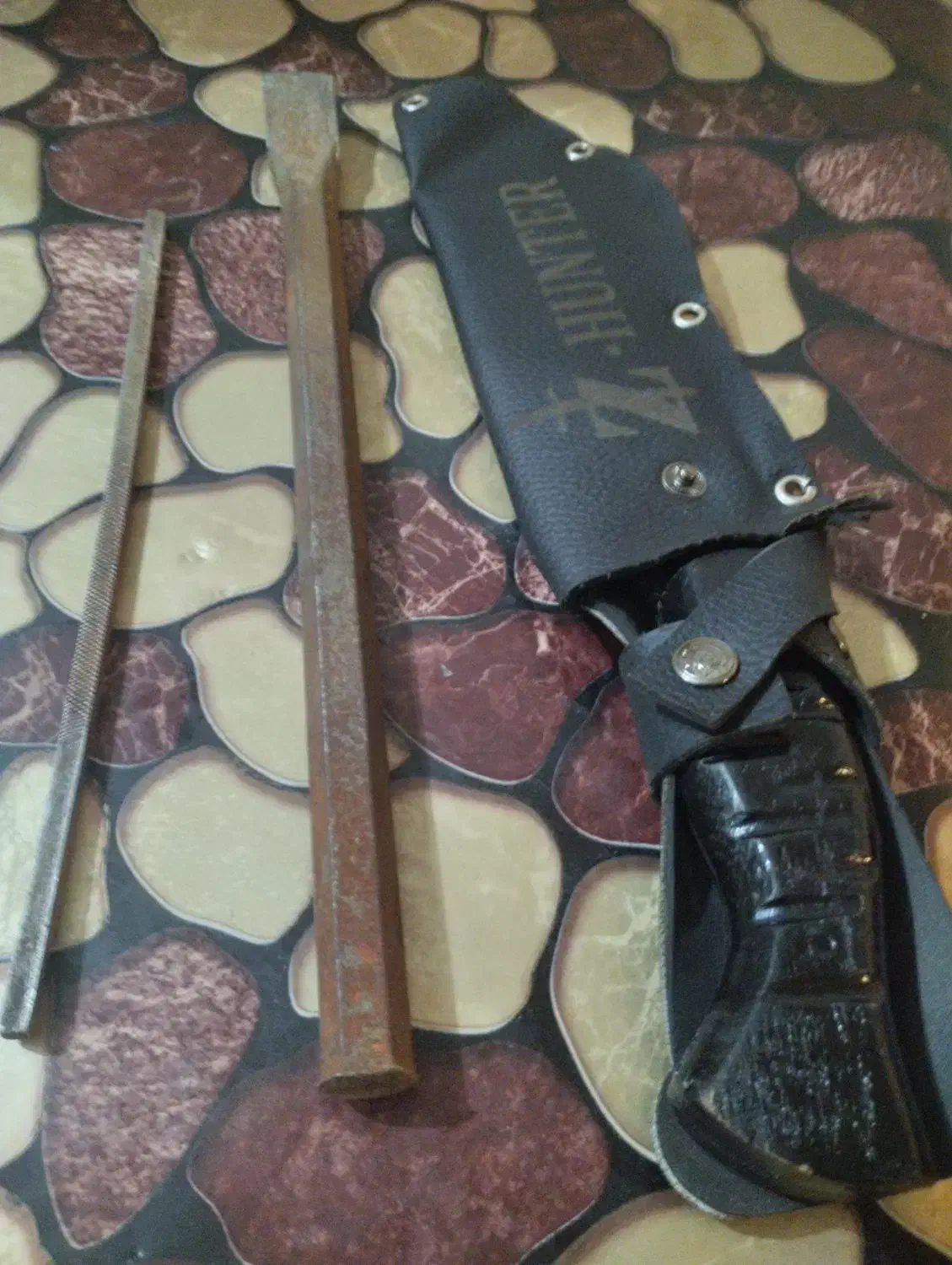 چاقو|کلکسیون اشیاء عتیقه|شیراز, ده پیاله|دیوار