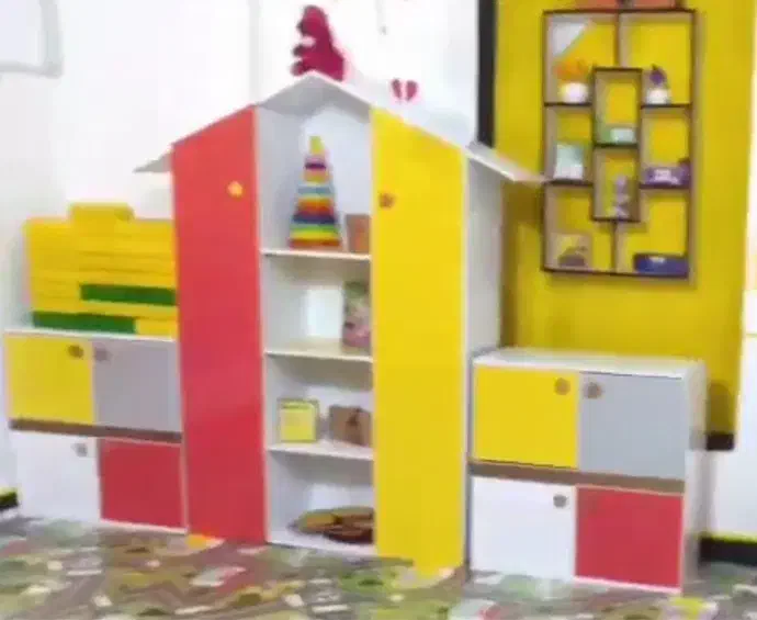 کمد کودک|جاکفشی، کمد، دراور|دهدشت, |دیوار