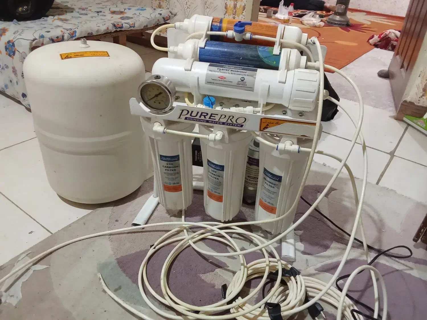 دستگاه تصیفه ۶مرحله ای|آبسردکن و تصفیه آب|کرمانشاه, |دیوار