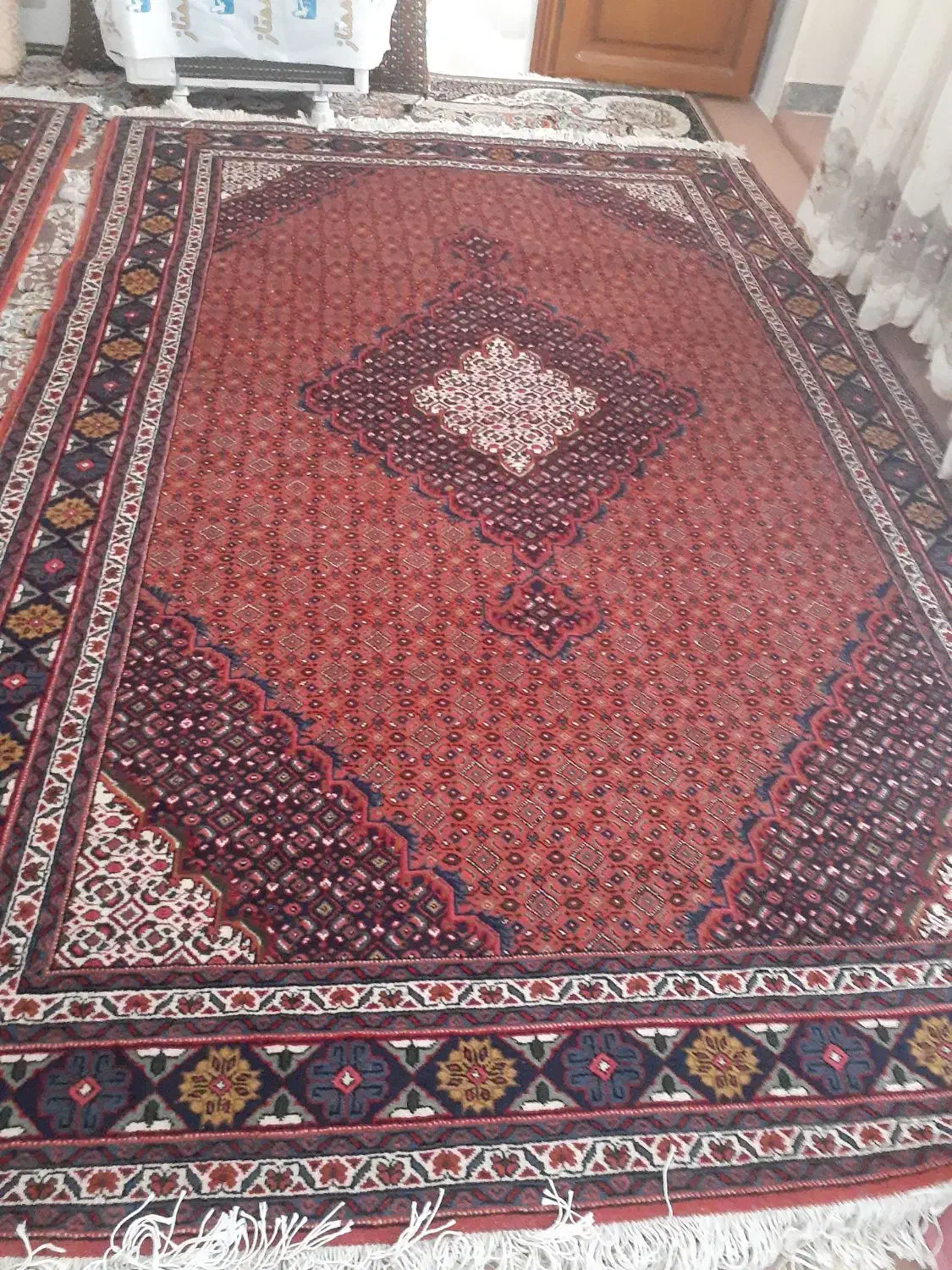 فرش دستبافت ۲تخته|فرش|مشگین شهر, |دیوار