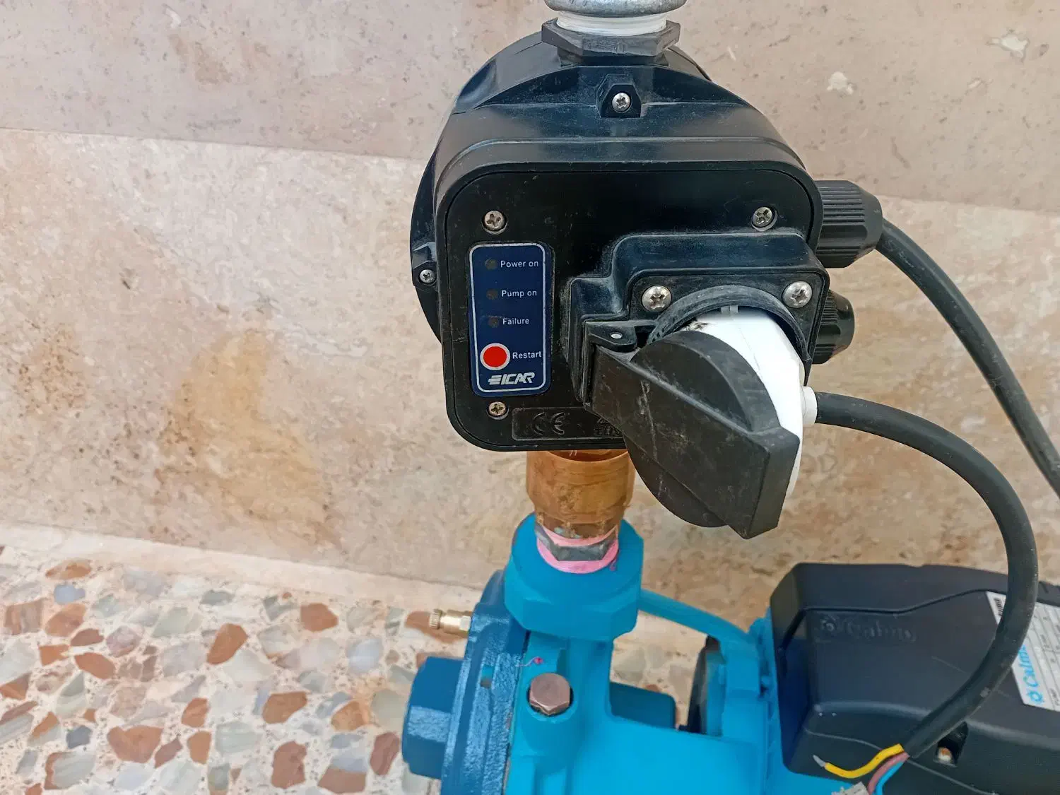 پمپ اب دو اسب دو پروانه با اتمات|مصالح و تجهیزات ساختمان|قم, شهرک فاطمیه|دیوار