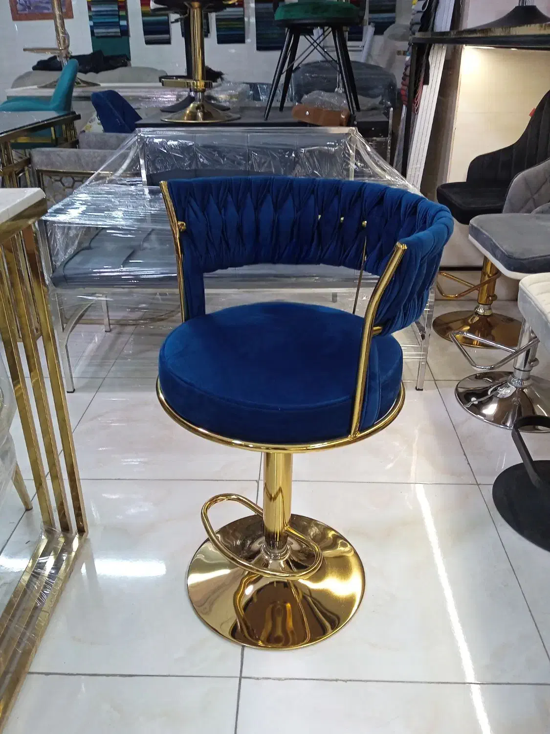 صندلی اپن کانتر جزیره مدل بافته|صندلی و نیمکت|کرج, حصارک پایین|دیوار