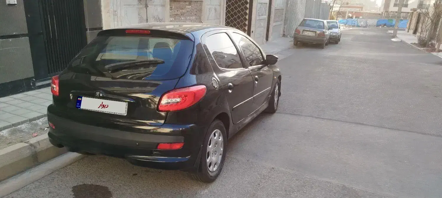 پژو 206|خودرو سواری و وانت|پرند, فاز ۵|دیوار