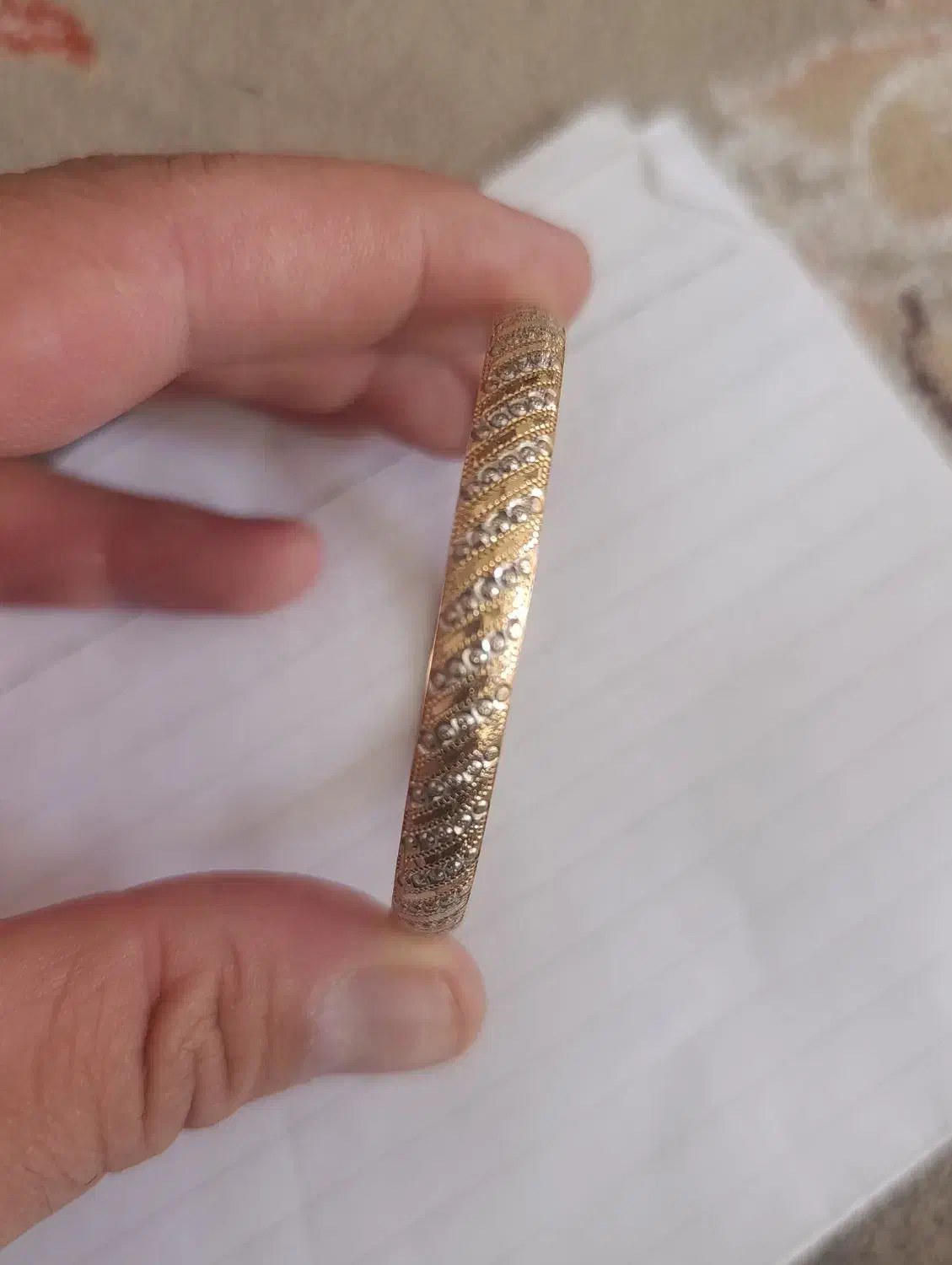 یک عدد النگو تمیز|جواهرات|قم, پردیسان|دیوار