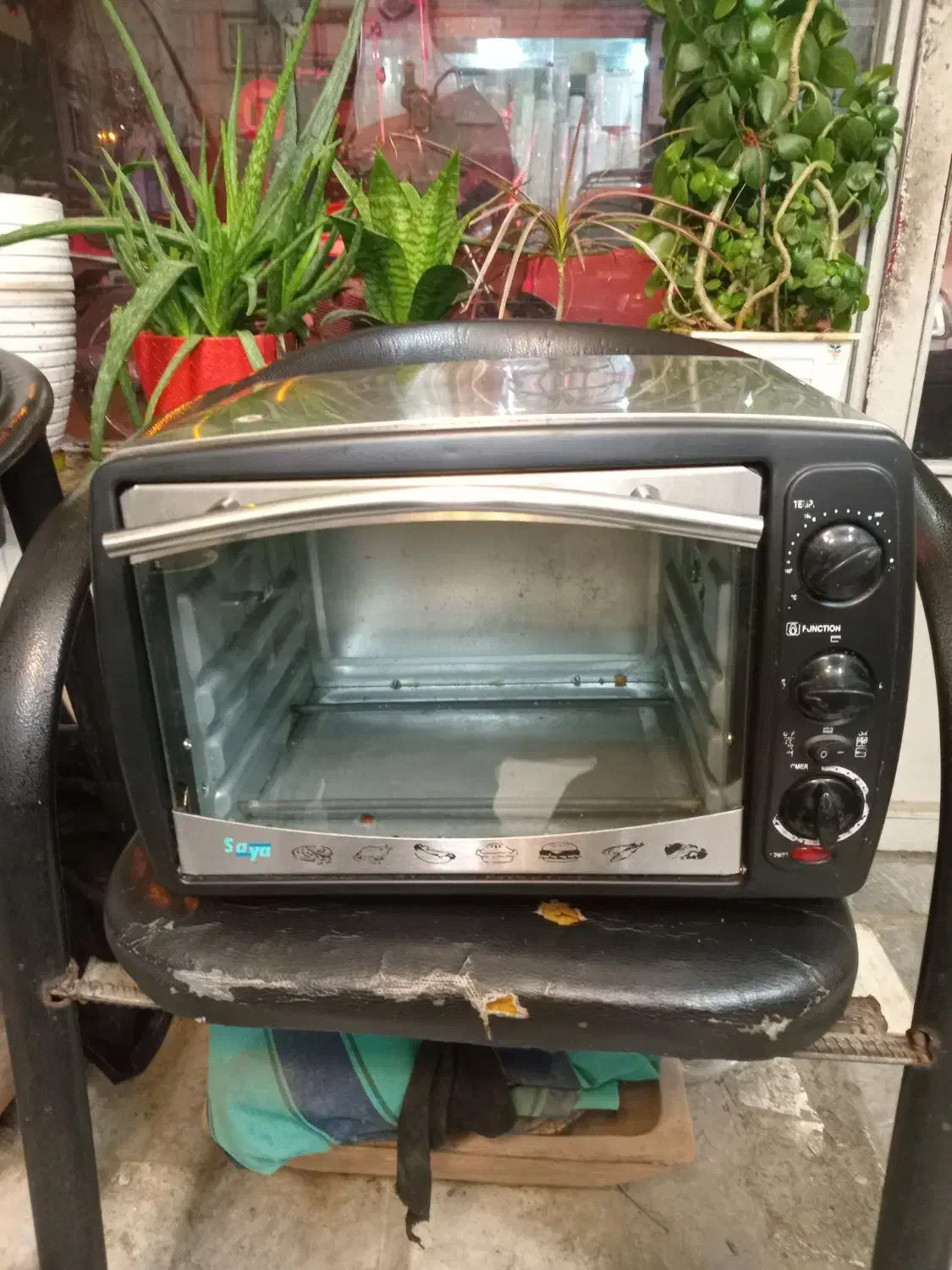 فربرقی استیل اون توسترکم کارکرد|اجاق گاز و لوازم برقی پخت‌وپز|تهران, بیسیم|دیوار