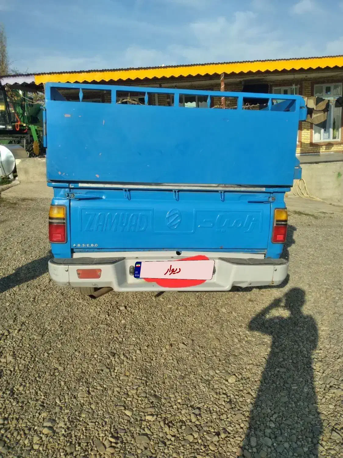 نیسان زامیاد آبی مدل ۱۳۹۸ دوگانه شرکتی|خودرو سواری و وانت|آبش احمد, |دیوار