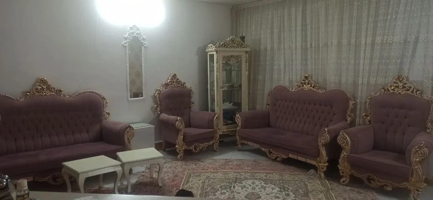 مبل و ناهار خوری نیمه استیل|مبلمان خانگی و میز عسلی|کاشمر, |دیوار