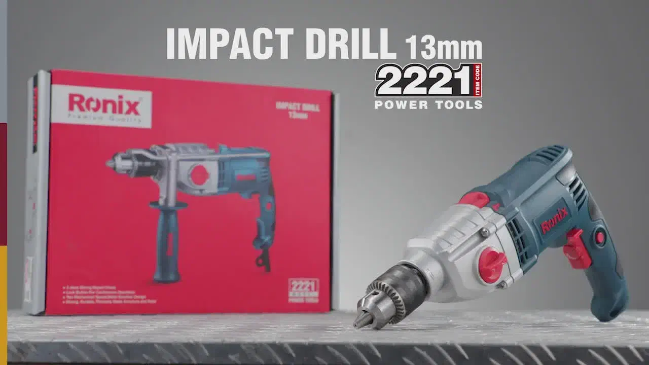 دریل برقی گیربکسی 13 میلیمتری رونیکس در اصفهان|ابزارآلات|خمینیشهر, |دیوار