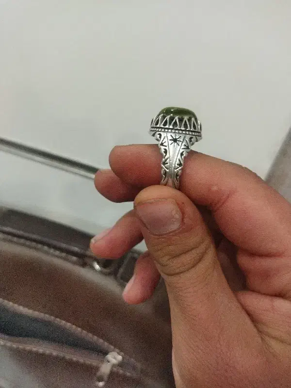 انگشتر چشم گربه رعد دار باکیفیت|جواهرات|بومهن, |دیوار