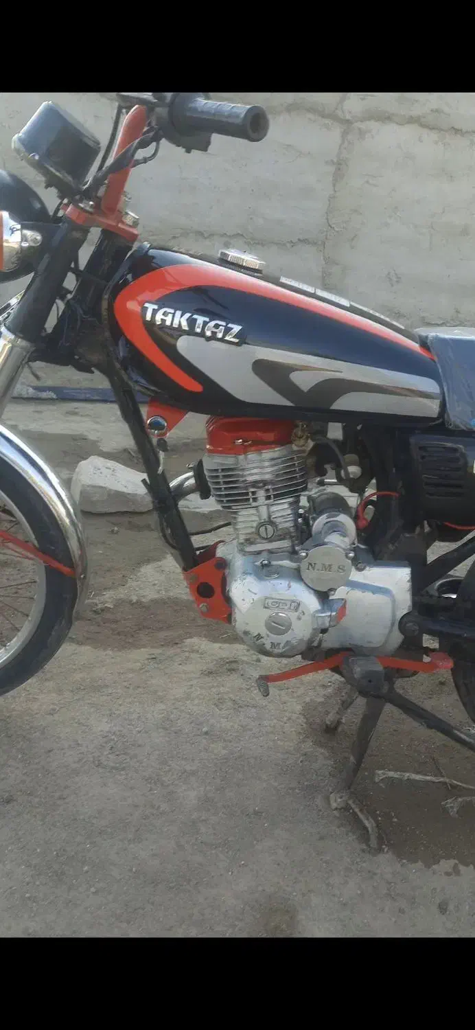 موتور۱۲۵بزرگ موتور تازه تعمیر|موتورسیکلت|بناب, |دیوار