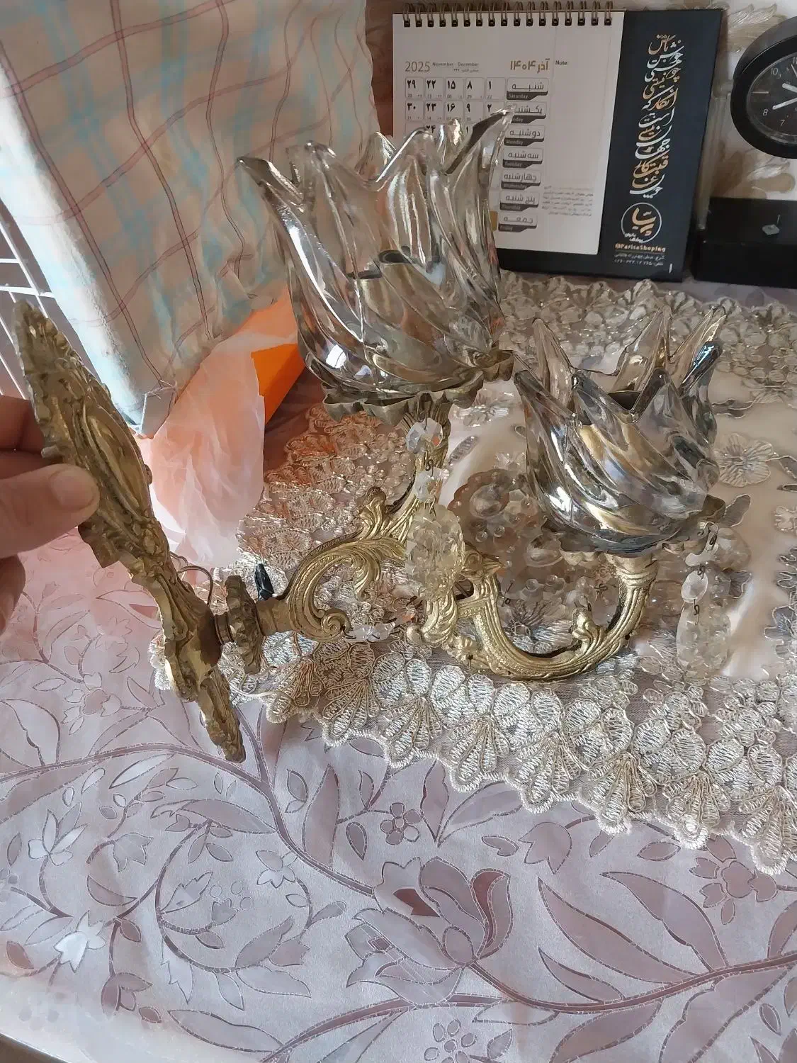 لوستر دیواری|لوستر و چراغ آویز|فردیس, شهرک ناز|دیوار