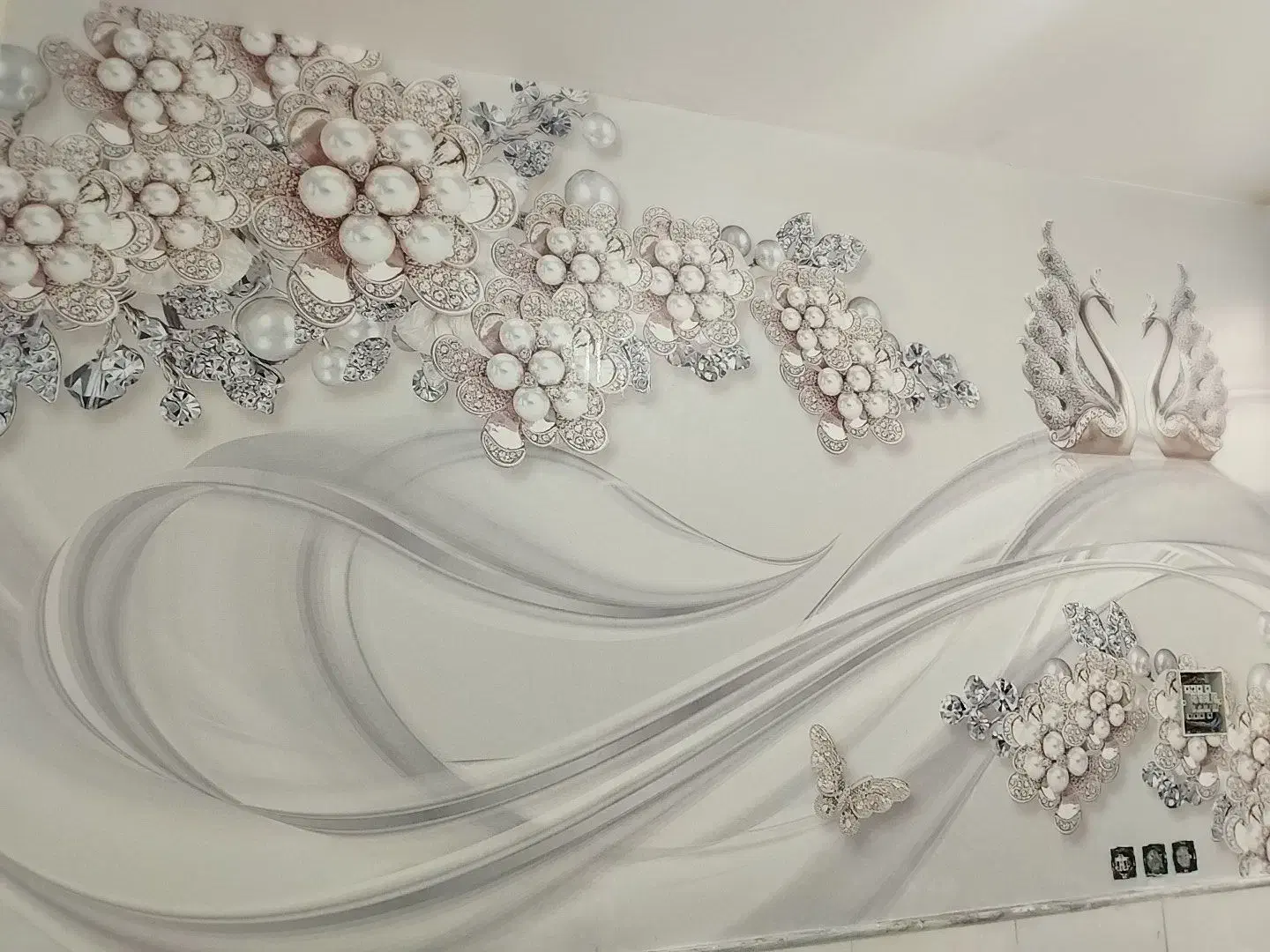 کاغذ دیواری و نقاشی ساختمان|خدمات پیشه و مهارت|قم, زاد|دیوار